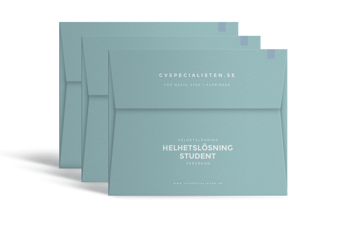 CV helhetslösning student